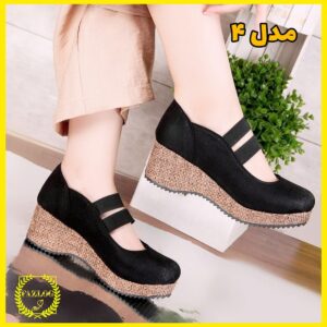 کفش طبی زنانه مدل کفش راحتی لژدار نازنین