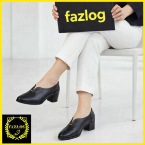 کفش زنانه رسمی و اداری مدل پاشنه‌دار طبی