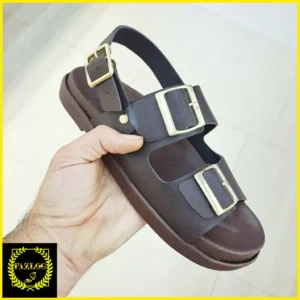 صندل زنانه طرح زارا مدل سه سگک کمربندی